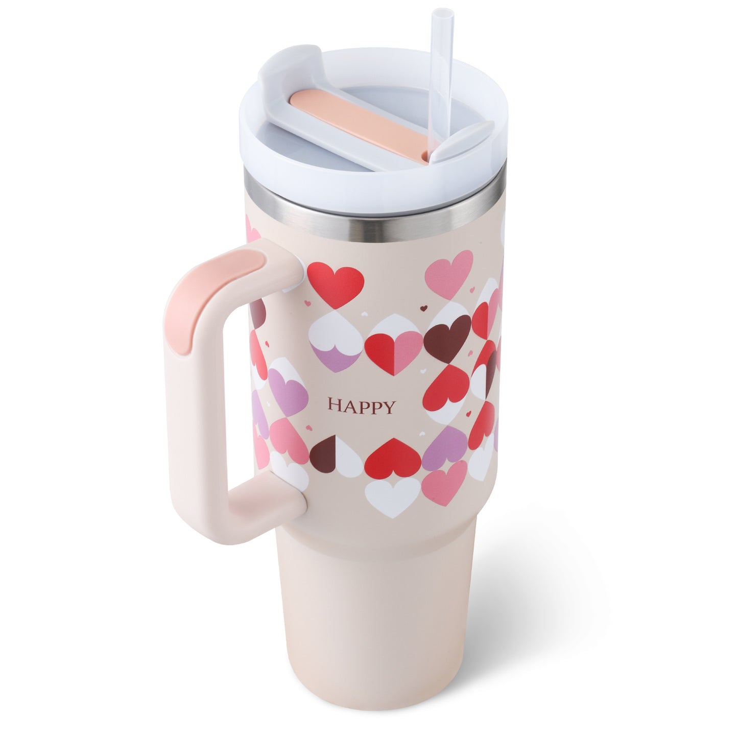 40oz Insulated Stainless Steel Tumbler with Handle