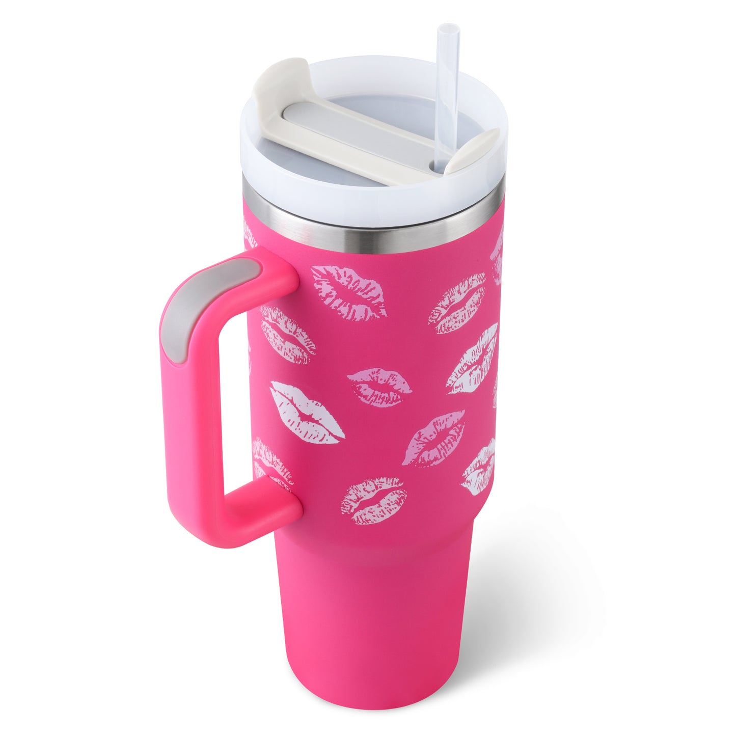 40oz Insulated Stainless Steel Tumbler with Handle