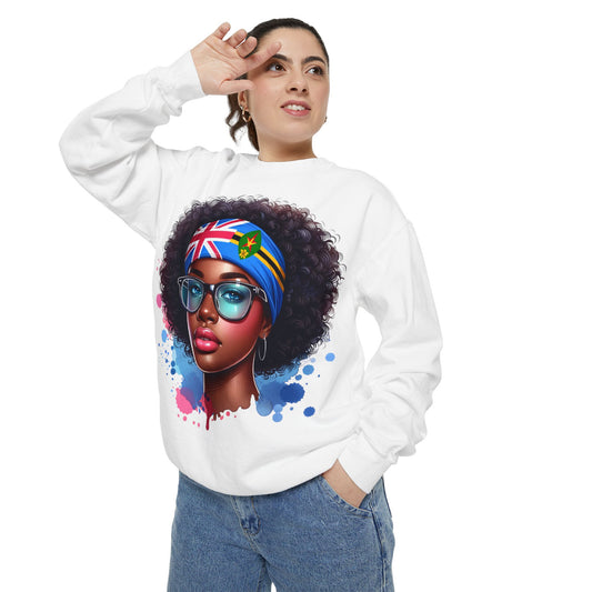 Sweatshirt Beautiful African Girl
